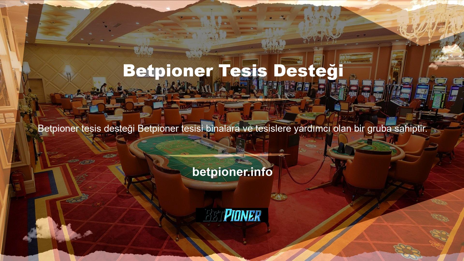 Betpioner web sitesinde, altta oyun sağlayıcıların bir listesi var
